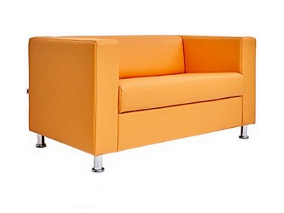 Офисный диван из кожзама «Аполло»