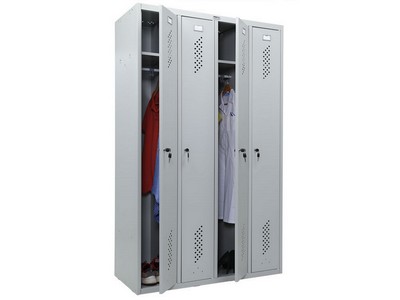 Металлический шкаф для одежды «ПРАКТИК LS-41»
